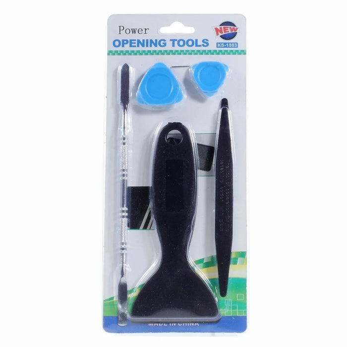 KS-1803 5-in-1 Multi-functional Opening Tool Kit for iPhone iPad Samsung Smartphone Tablet - 5