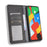 Vintage Style Wallet Stand Leather Phone Cover for Google Pixel 4a 5G - Black - 5