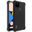 IMAK Shock Absorption Airbag TPU Case with Screen Protector Film for Google Pixel 5 - Matte Black - 1