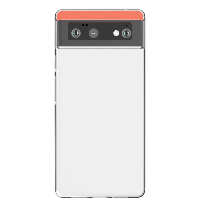 10Pcs/Pack Clear TPU Case with Non-slip Inner for Google Pixel 6 Cover - 5
