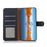 KHAZNEH Genuine Leather Phone Shell Case with RFID Anti-theft Swiping Design for Google Pixel 6 Pro - Blue - 6