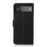KHAZNEH For Google Pixel 6 Genuine Leather Case Litchi Texture Anti-theft Swiping Design Wallet Phone Protector with Stand - Black - 3