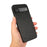 Genuine Leather Coated Litchi Texture PC Phone Case Shell for Google Pixel 6 Pro - Black - 2