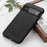 Genuine Leather Coated Litchi Texture PC Phone Case Shell for Google Pixel 6 Pro - Black - 3