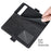 Folio Flip Magnetic Clasp Closure PU Leather Phone Cover Case with Stand for Google Pixel 6 - Black - 7