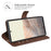 Folio Flip Leather Wallet Protective Case Phone Stand Cover Shell for Google Pixel 6 - Coffee - 4
