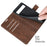 Folio Flip Leather Wallet Protective Case Phone Stand Cover Shell for Google Pixel 6 - Coffee - 6