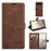 Folio Flip Leather Wallet Protective Case Phone Stand Cover Shell for Google Pixel 6 - Coffee - 7