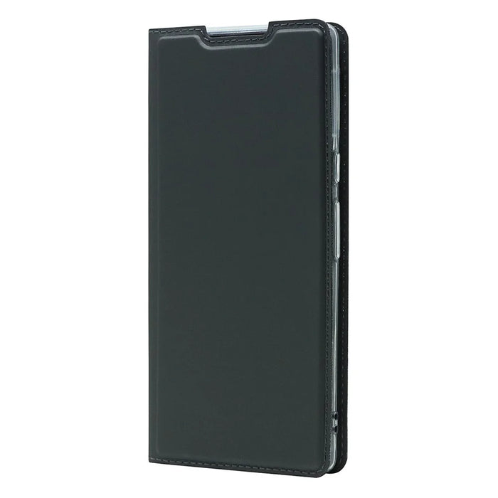 Card Holder Design PU Leather Magnetic Closure Cell Phone Case for Google Pixel 6 - Black - 2