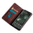 Card Slots Design Full Protection Magnetic Auto-absorbed Skin-touch Leather Stand Case for Google Pixel 6 Pro - Dark Brown - 5