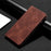 Card Slots Design Full Protection Magnetic Auto-absorbed Skin-touch Leather Stand Case for Google Pixel 6 Pro - Dark Brown - 6