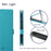 VILI K Series All-round Protection Stand Wallet Leather Phone Case Protector for Google Pixel 6 - Blue - 7