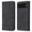 AZNS TPU+PU Leather Wallet Stand Phone Case Well-protected Flip Phone Shell for Google Pixel 6 Pro - Black - 1