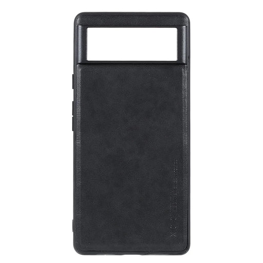 X-LEVEL Vintage Style Scratch-resistant PU Leather Coated TPU Durable Protective Cover for Google Pixel 6 - Black - 1