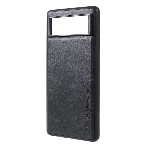 X-LEVEL Vintage Style Scratch-resistant PU Leather Coated TPU Durable Protective Cover for Google Pixel 6 - Black - 2