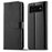 LC.IMEEKE PU Leather Wallet Stand Flip Shockproof Protective Cover for Google Pixel 6 - Black - 1