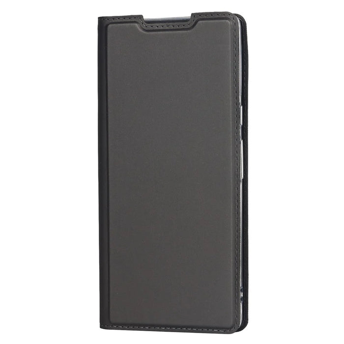 PU Leather Card Holder Design Light Slim Protective Phone Case with Stand for Google Pixel 6 Pro - Grey - 2