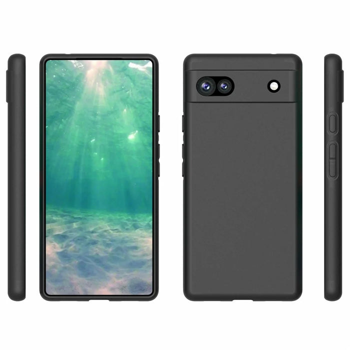 10Pcs/Pack Smooth Double-sided Matte TPU Shock-Absorbing Protection Cover for Google Pixel 6a - 7