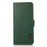 KHAZNEH Genuine Leather Litchi Texture Protective Cover RFID Blocking Phone Case for Google Pixel 6a - Green - 2