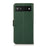KHAZNEH Genuine Leather Litchi Texture Protective Cover RFID Blocking Phone Case for Google Pixel 6a - Green - 3