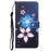 Magnetic Closed PU Leather Phone Protector Cross Texture Folding Phone Case with Stand Wallet for Google Pixel 6a - Flower - 2