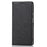For Google Pixel 6 Pro Mobile Phone Shell Bag Anti-scratch Phone Case Anti-fall Shockproof Silk Texture Leather Wallet Cover with Strap - Black - 2