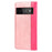 For Google Pixel 6 Auto-absorbed Bi-color Splicing Stylish Anti-scratch Leather Wallet Phone Case with Stand - Rose Gold/Rose - 3