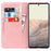 For Google Pixel 6 Auto-absorbed Bi-color Splicing Stylish Anti-scratch Leather Wallet Phone Case with Stand - Rose Gold/Rose - 4