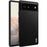 IMAK LX-5 Series Well-protected PU Leather Coated Soft TPU Frame Hard PC Protective Case with Screen Protector for Google Pixel 6 - Carbon Fiber Texture - 1