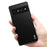 IMAK LX-5 Series PU Leather Coated Hard PC + Soft TPU Frame Hybrid Protective Case with Screen Protector for Google Pixel 6 Pro - Carbon Fiber Texture - 5