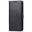 R61 Texture Felled Seam PU Leather Cover Wallet Phone Case Shell with Foldable Stand for Google Pixel 6 Pro - Black - 2