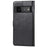 R61 Texture Felled Seam PU Leather Cover Wallet Phone Case Shell with Foldable Stand for Google Pixel 6 Pro - Black - 3