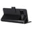 R61 Texture Felled Seam PU Leather Cover Wallet Phone Case Shell with Foldable Stand for Google Pixel 6 Pro - Black - 4