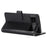 R61 Texture Felled Seam Shockproof Leather Case Wallet Stand Flip Phone Cover with Strap for Google Pixel 6 - Black - 5