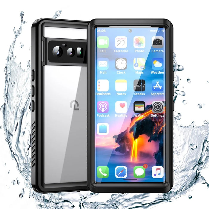 FS Series IP68 Waterproof Case for Google Pixel 6 Pro Shockproof Dust-proof Phone Cover with Screen Protector Full Body Protective Case - 3