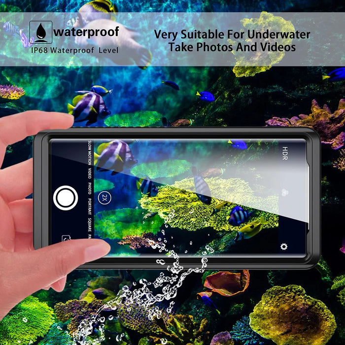 FS Series IP68 Waterproof Case for Google Pixel 6 Pro Shockproof Dust-proof Phone Cover with Screen Protector Full Body Protective Case - 6