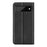Skin-touch Feeling Leather Cover for Google Pixel 7 Pro 5G Stand Drop-proof Magnetic Auto Closing Wallet Phone Case - Black - 3