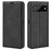 Skin-touch Feeling Leather Cover for Google Pixel 7 Pro 5G Stand Drop-proof Magnetic Auto Closing Wallet Phone Case - Black - 4