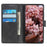 For Google Pixel 7 Pro 5G Foldable Drop-proof Stand Function Leather Wallet Case Magnetic Closing Phone Shell - Black - 2