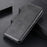 For Google Pixel 7 Pro 5G Magnetic Auto-absorbed Phone Cover Split Leather Stand Wallet Protective Case - Black - 5