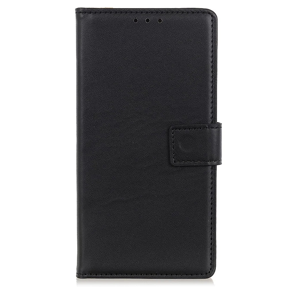 For Google Pixel 7 5G PU Leather Phone Cover Stand Wallet Inner TPU Flip Case - Black - 6