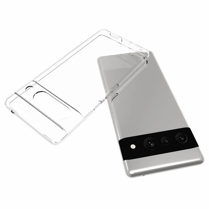 10Pcs / Pack Mobile Phone Covering for Google Pixel 7 Pro 5G, Clear TPU Phone Case Inner Watermark-Free Phone Shell - 6