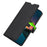 Ultra-Thin PU Leather Case for Google Pixel 7 5G Drop-Proof Stand Phone Cover Side Magnetic Closure Case with Card Slot - Black - 3