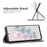 For Google Pixel 7 5G Leather Case with Card Holder Imprinting Pattern Phone Stand Cover - Grey - 2