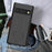 For Google Pixel 6 Pro Screen Sliding Cover Woven Texture PC + TPU Phone Case with Rotary Clip Kickstand - 4