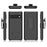 For Google Pixel 6 Pro Screen Sliding Cover Woven Texture PC + TPU Phone Case with Rotary Clip Kickstand - 6