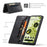AUTSPACE A01 Series for Google Pixel 6 PU Leather Case RFID Blocking Wallet Stand Flip Cover - Black - 4