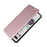 For Google Pixel 7 Pro 5G PU Leather Carbon Fiber Texture Cover Card Holder Stand Smartphone Protector - Rose Gold - 7