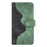 For Google Pixel 7 Pro 5G Splicing PU Leather + TPU Case Stand Wallet Magnetic Clasp Phone Cover - Green - 6