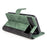 Splicing Leather Case for Google Pixel 7 5G Folio Flip Stand Wallet Mobile Phone Cover - Green - 3